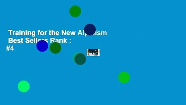 Training for the New Alpinism Best Sellers Rank : #4