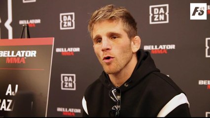 Bellator 228: AJ Agazarm media day interview