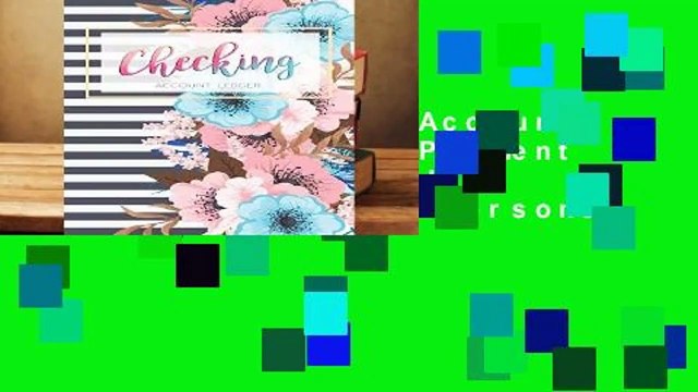 [Read] Checking Account Ledger: 6 Column Payment Record, Record and Tracker Log Book, Personal