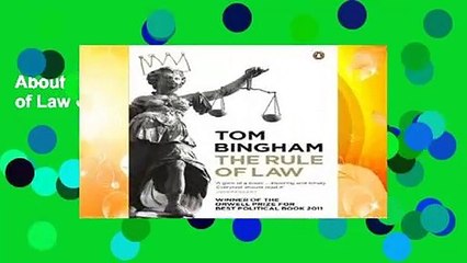 About For Books  The Rule of Law Complete