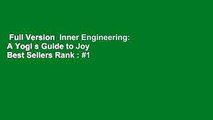 Full Version  Inner Engineering: A Yogi s Guide to Joy  Best Sellers Rank : #1