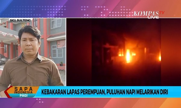Kebakaran Melanda Lapas Perempuan di Sigi, Sulawesi Tengah