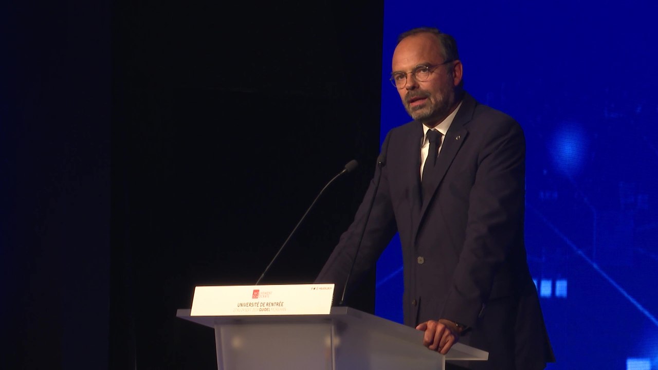 Edouard Philippe, discours de clôture - UR2019