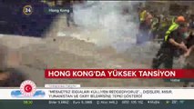 Hong Kong'da yüksek tansiyon inmiyor