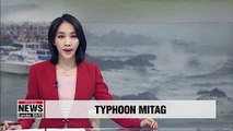 Typhoon Mitag to hit S. Korea later this week