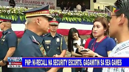 Albayalde, nilinaw ang pag-recall sa security ni PDEA Chief Aquino