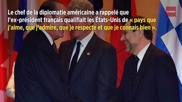 Décès de Jacques Chirac : les condoléances tardives de Washington
