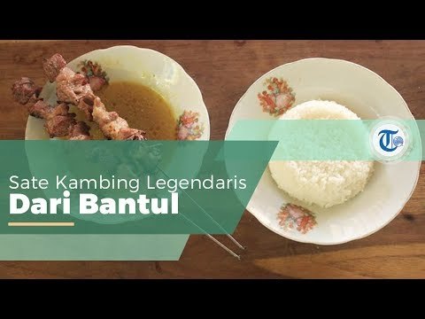 Sate Klathak, Sate Kambing dengan Sedikit Bumbu dan Ditusuk dengan Besi saat Dibakar