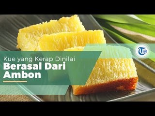 Bika Ambon, Kue Basah yang Berasal dari Medan, Sumatera Utara