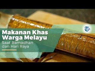 Lemang, Makanan yang Terbuat dari Beras Ketan dan Dimasak dengan Bambu