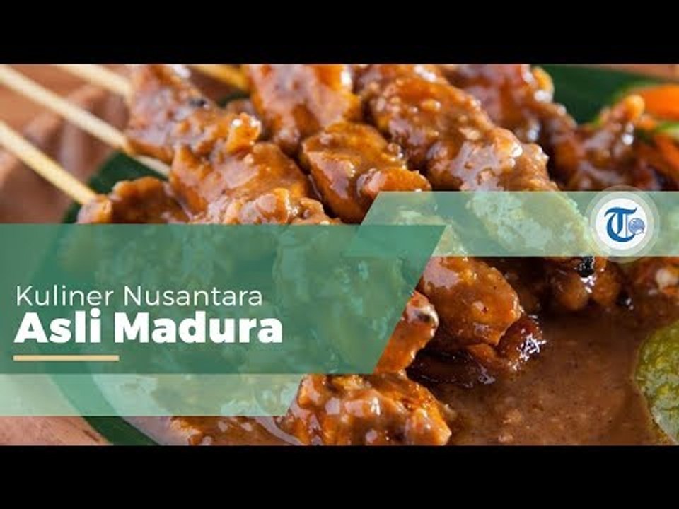 Sate Madura, Makanan Khas Indonesia Berupa Sate Ayam yang Dibumbui dan Asli dari Madura