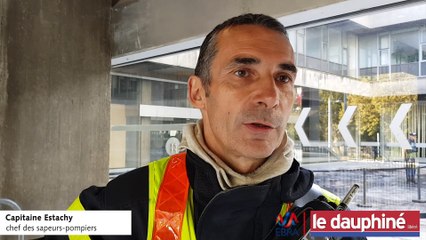 Incendie à la mairie de Grenoble