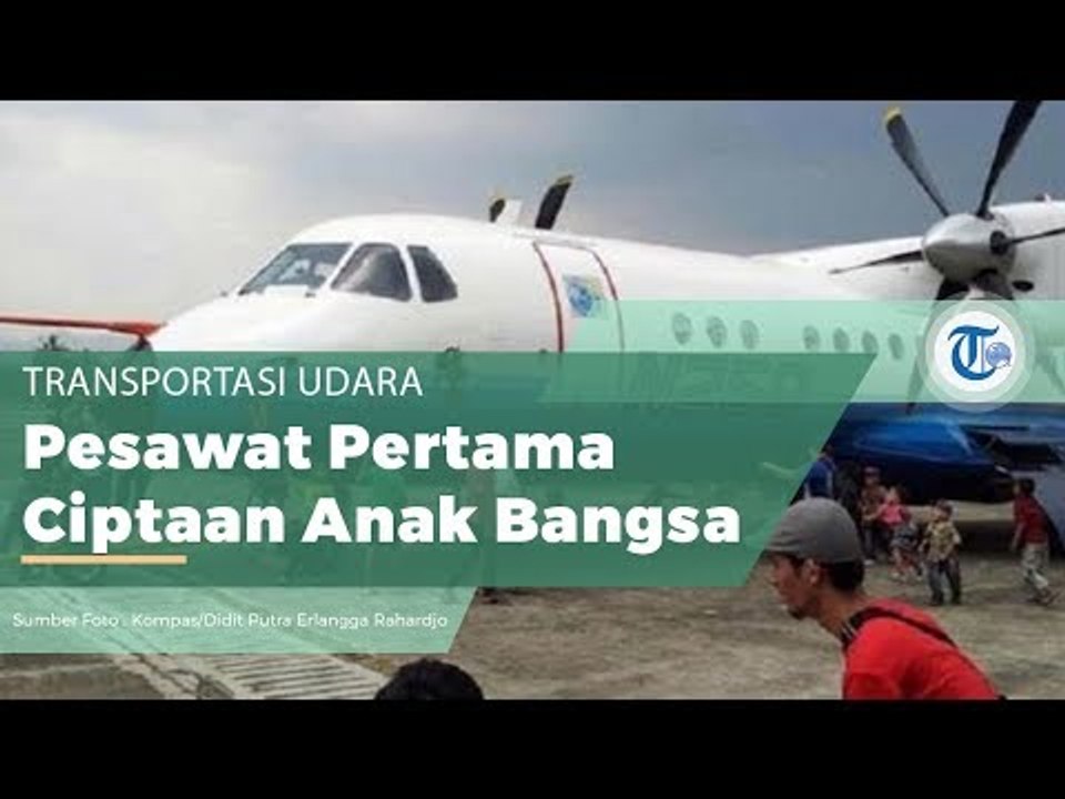 Pesawat N250 Gatotkaca Karya BJ Habibie