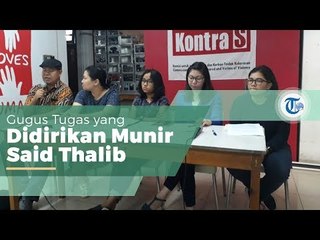 Komisi untuk Orang Hilang dan Korban Tindak Kekerasan, Gugus Tugas yang Didirikan 20 Maret 1998