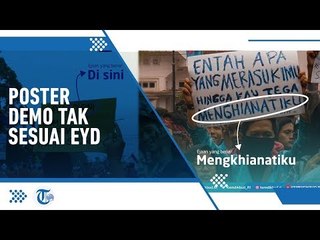 Kemdikbud 'Revisi' Kata-kata di Poster Kocak Mahasiswa yang Demo Tolak RKUHP