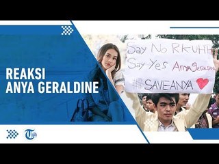 Reaksi Anya Geraldine Tanggapi Poster Demo Tolak RUU KUHP