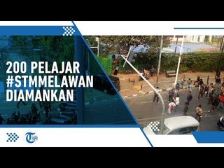 Mengaku Tidak Tahu Tujuan Unjuk Rasa, 200 Pelajar Aksi #STMMelawan Diamankan