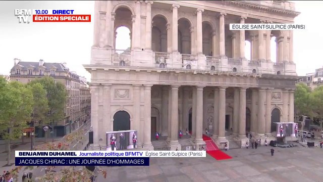 Hommage à Jacques Chirac: comment seront placées les personnalités politiques dans l'Église Saint-Sulpice