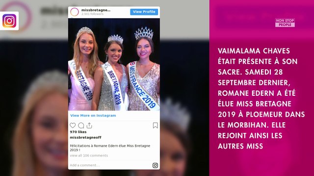 Miss France 2020 : qui est Romane Edern, la nouvelle Miss Bretagne ?