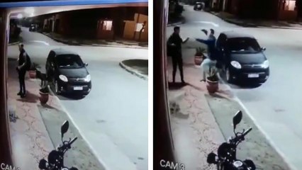 Un braquage à moto qui ne se passe pas comme prévu