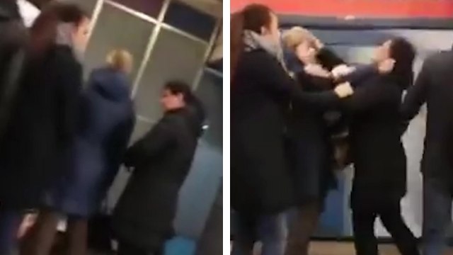 Après une dispute, elle tente de pousser une femme sous le métro