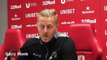 Sheffield Wednesday manager Garry Monk on potential changes to his side for the trip to Hull