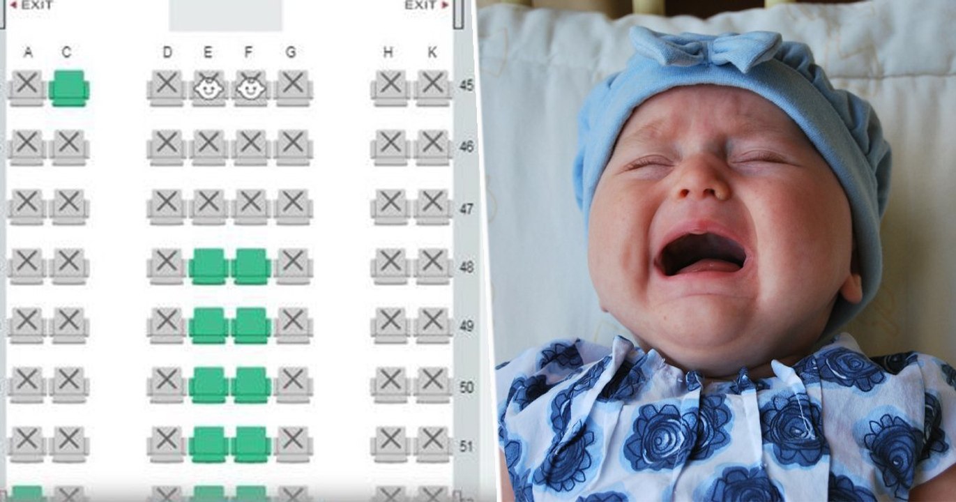 Une compagnie aérienne lance un système de booking pour réserver son siège loins des bébés