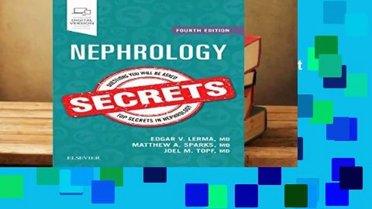 [FREE] Nephrology Secrets, 4e