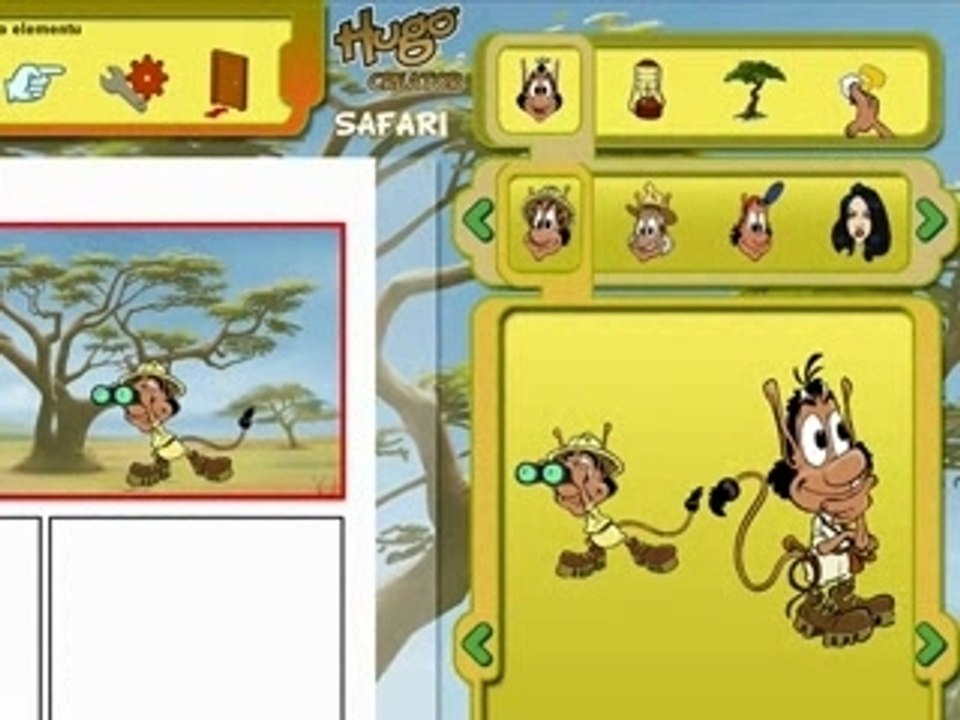 Hugo creator safari