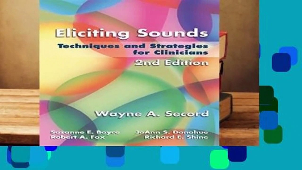 [Doc] Eliciting Sounds: Techniques and Strategies for Clinicians