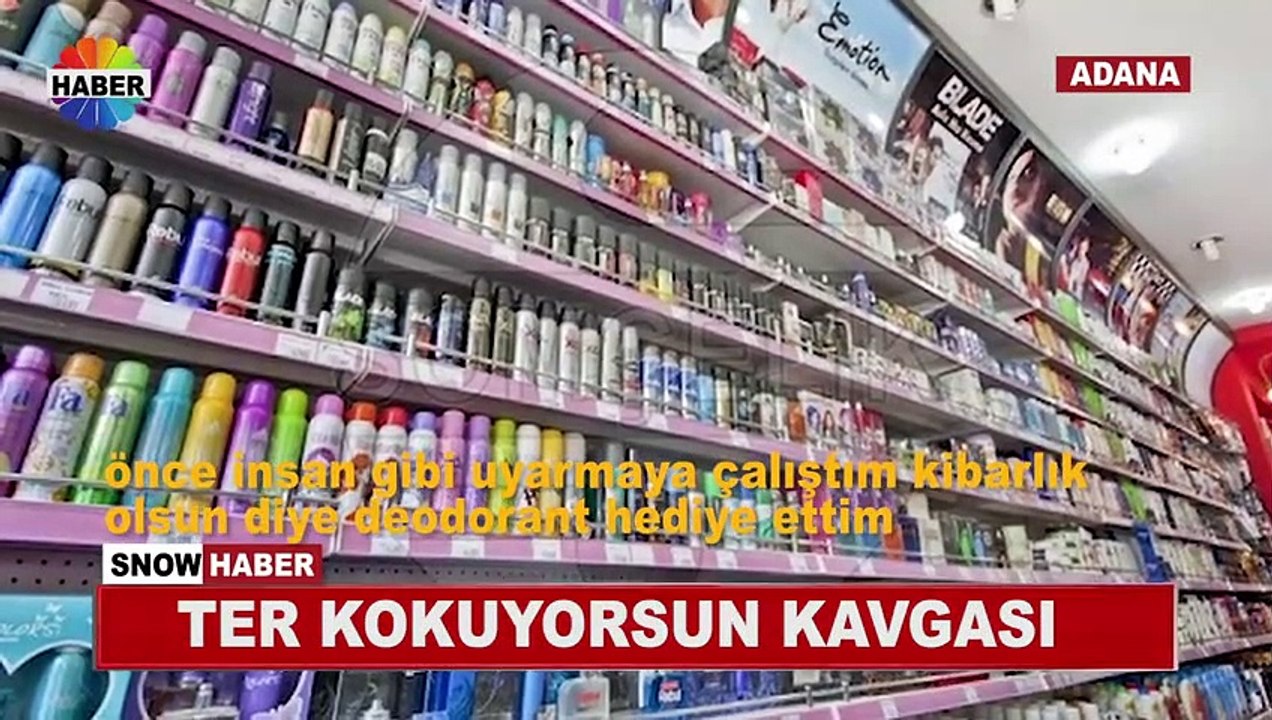 Ter Kokuyorsun Diyip Arkadaşına Saldırdı