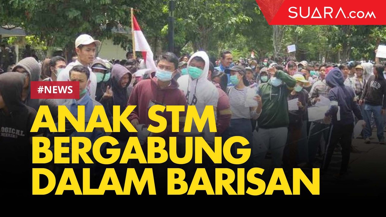 Masuk Barisan Gejayan Memanggil 2, Anak STM Disambut Riuh Mahasiswa