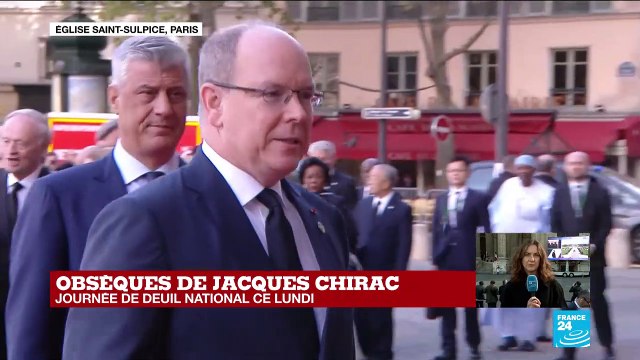 Obsèques de Jacques Chirac : arrivée de nombreuses personnalités à l'église Saint-Sulpice
