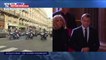 Hommage à Jacques Chirac: Emmanuel et Brigitte Macron font leur entrée en l'église Saint-Sulpice