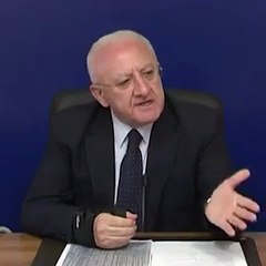 Vincolo di mandato, De Luca Vogliono distruggere libertà di coscienza (30.09.19)