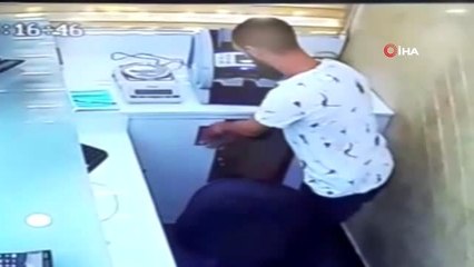 20 bin doları çalan hırsız rahatlığıyla pes dedirtti
