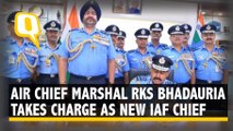 Air Chief Marshal RKS Bhadauria Takes Charge as the New IAF Chief