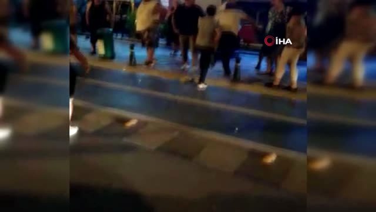 Antalya'da kaza yapan alkollü sürücü ortalığı birbirine böyle kattı