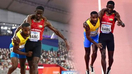 Dabo helps Busby | கடைசியாக ஓடி வந்த இருவர்! நெகிழ வைக்கும் சம்பவம்!-வீடியோ