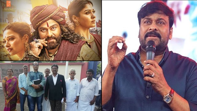 Sye Raa Narasimha Reddy : Chiranjeevi Finally Responded On Sye Raa Movie Controversy !