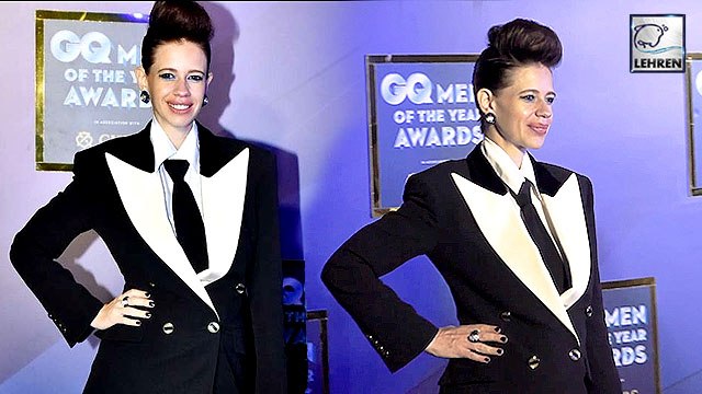 Pregnant Kalki Koechlin Flaunts Baby Bump At GQ Awards Red Carpet