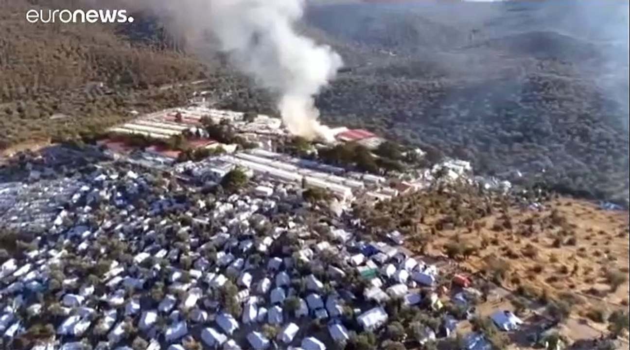 Tote und Verletzte im Flüchtlingslager auf Lesbos