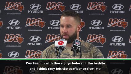 Download Video: Daniel 'felt confident' stepping in for injured Trubisky