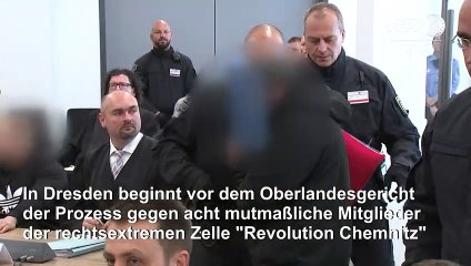 Dresden: Prozess gegen rechtsextreme Gruppe "Revolution Chemnitz"