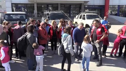 Engelli çocukların off-road heyecanı