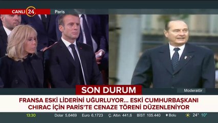 Fransa, Eski Cumhurbaşkanı Chirac'ı uğurluyor