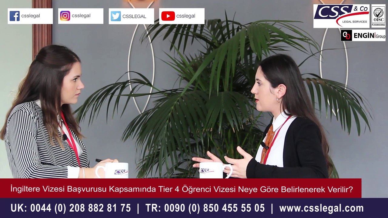 İngiltere Tier 4 Vizesi Kriterleri Nelerdir? Vize Neye Göre Verilir? - CSS LEGAL