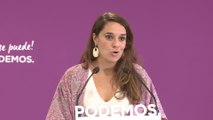 Podemos quiere un acuerdo con el resto de partidos progresistas 