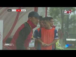 Tan nát trận đấu Phố Hiến vs Đồng Tháp vì... mưa | NEXT SPORTS
