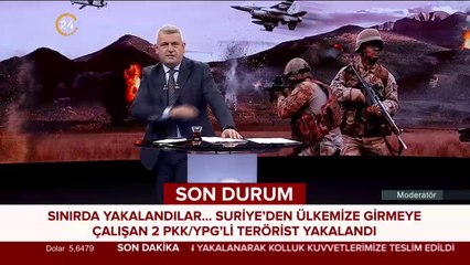 2 PKK/YPG'li terörist yakalandı